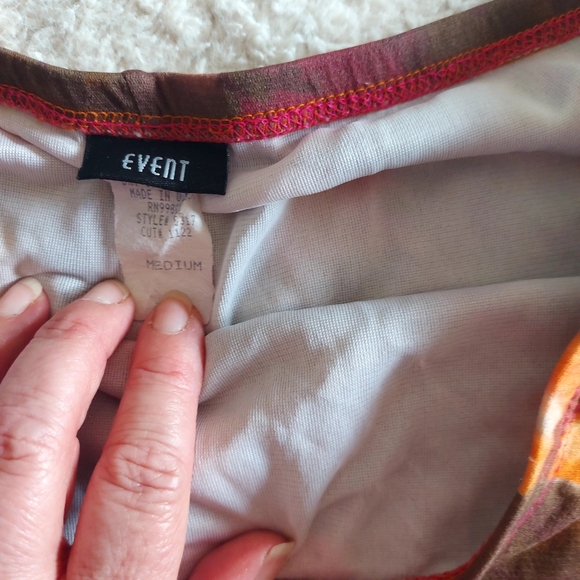 Vibrant Patterned Skirt - Picture 2 of 2